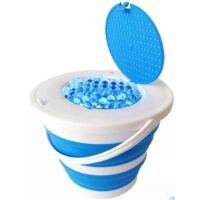 Gelblaster_Munition_Eimer_mit_Deckel_Faltbar_blau_gefuellt-1