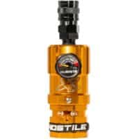 HK Army Hostile XLP Airsoft Regulator - Top Port Quick-Disconnect (gold)