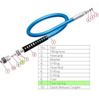 Manta Tech Fuse Spring (SZ-1009) replacement part for HP filling station