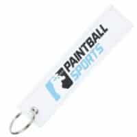 Airsoft Sports Schlüsselanhänger mit Logo (classic/weiss)