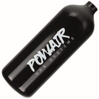 PowAir BASIC Series 1.0L / 62ci Paintball Aluminum HP Bottle 200 Bar (single)