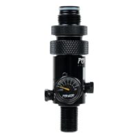 Powair MaxReg Paintball Regulator with 360 Degree ASA & On/Off Valve (300 Bar / 4500 PSI)