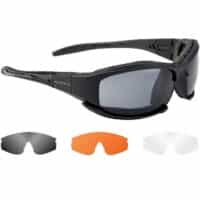 SwissEye GUARDIAN Airsoft safety glasses incl. exchange letter (black)
