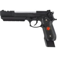 WE M92 Samurai Edge Biohazard Extended GBB Airsoft Pistole (schwarz)