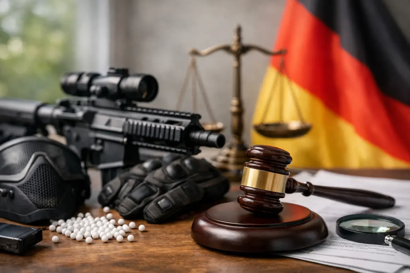 Airsoft Gesetz Deutschland FAQ kurz erklärt
