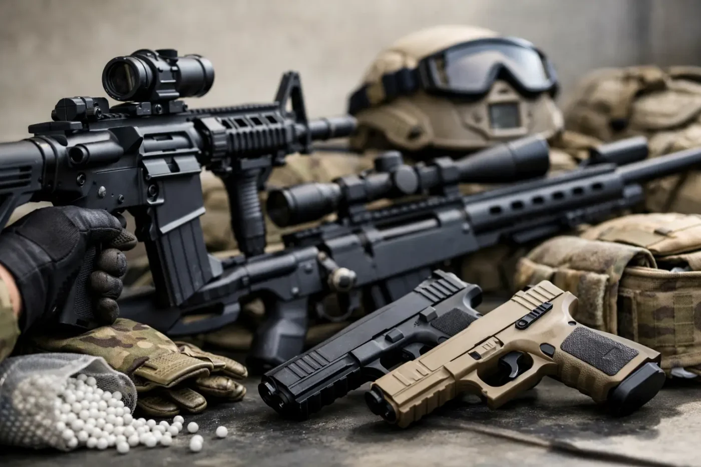 Airsoft Waffen richtig wählen