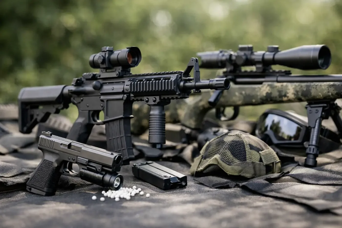 Airsoft Waffenarten einfach erklärt