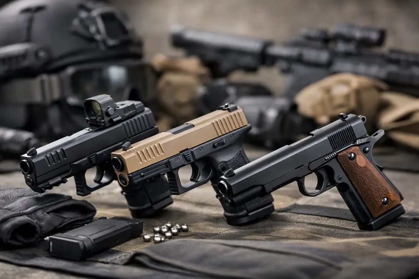 Beste Airsoft Pistolen 2026 im Check