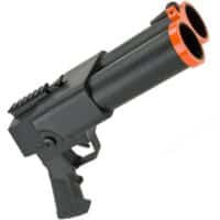 Doppelläufige Granatpistole für 40mm Granaten (schwarz)