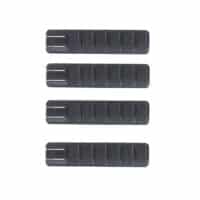 20mm Weaver Rail Cover LONG (4er Pack, schwarz)