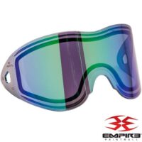 Empire Vents/E-Flex Paintball Thermal Mask Glass (Green Mirror)