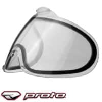 Proto Switch EL / FS / Dye Axis Paintball Thermal Mask Glass (clear / clear)