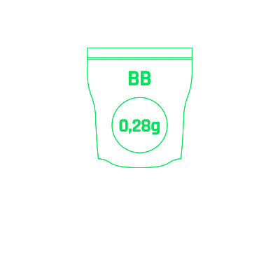 0,28g Airsoft BB´s