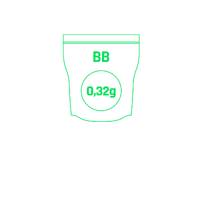 0,32g Airsoft BB´s