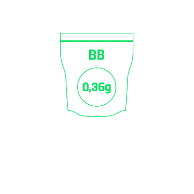 0,36g Airsoft BB´s