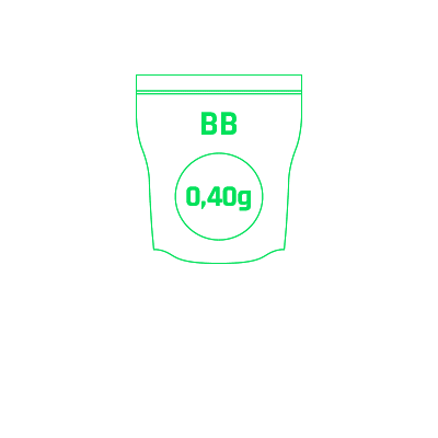 0,40g Airsoft BB´s