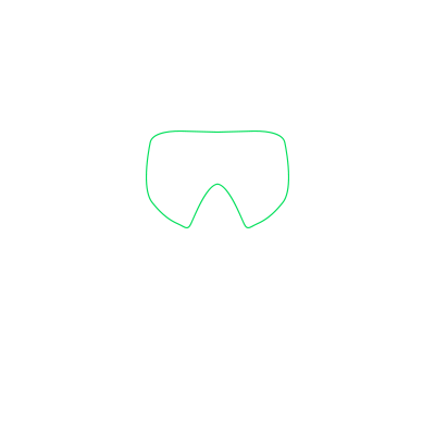 DYE mask glasses