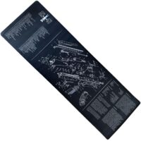 AK-47 Airsoft Techmatte / Mousepad (90x30cm)