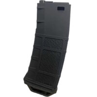 AMAROK M4 AEG Mid-Cap 250-Schuss Polymer Airsoft Magazin (schwarz)