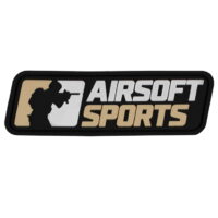 Airsoftsports PVC Logo Patch  (100x30mm) - Original