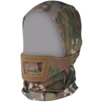 DELTA SIX Airsoft Balaclava with integrated mesh face mask (Multicam)