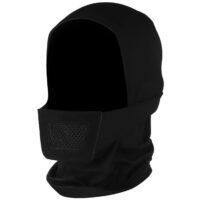 DELTA SIX Airsoft Balaclava with integrated mesh face mask (black)