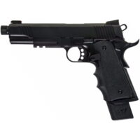 Army Armament M1911 Extended GBB Airsoft Pistole (schwarz)