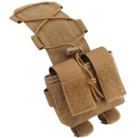 Delta Six MK2 Battery Pouch / Battery Bag for FAST Tactical Helmets (Tan)