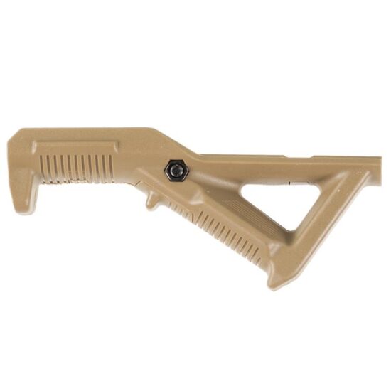 DELTA_SIX_Abgewinkelter_Frontgriff_fur_20mm_Schien_tan_left