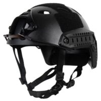 DELTA SIX FAST PJ Hole Tactical Helmet for Paintball / Airsoft (black)