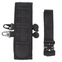DELTA_SIX_Laser_Cut_Battle_Belt_Mollesystem_Gurtel_mit_Metall_Schnalle_schwarz_details