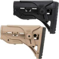 DELTA SIX Light M4 Schulterstützen Cover mit Wangenauflage