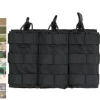 DELTA SIX M16 / M4 / AR-15 Molle magazine pouch (triple) different colors