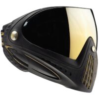 DYE I4 paintball mask (black-gold)