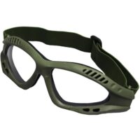DELTA SIX FlexProtect Airsoft goggles (olive - clear glass)
