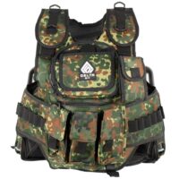 Delta Six Paintball Tactical Vest 6+1 (Flecktarn Camo)