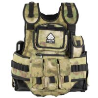 Delta Six Paintball Tactical Vest 6+1 (Forrest Green Camo)