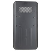 DELTA SIX V2 Aluminium Protection Shield Pro - Schutzschild für Airsoft (schwarz)
