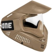 FIELD Paintball Mask #ONE-Single/Rubber (Desert Tan)