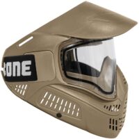 FIELD Paintball Mask #ONE-Thermal/Rubber V2 (Desert Tan)