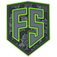 First Strike Airsoft / Airsoft PVC Klettpatch (Shield Urban/Lime)