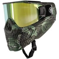 HK Army HSTL Skull Goggle / Paintball Mask (Snake Green)