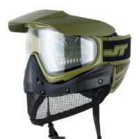 JT Tactical Paintball & Airsoft Mesh Mask (olive/black)