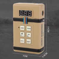Bombenattrappe mit Countdown / C4 Simulation für Airsoft Szenarios & MagFed Events (tan)