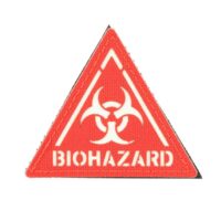 Airsoft / Airsoft PVC Klettpatch (Biohazard RED/GLOW)