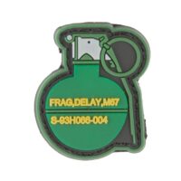 Airsoft / Airsoft PVC Klettpatch (M67 Handgranate)