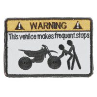 Airsoft / Airsoft Klettpatch (Warning)