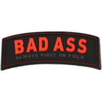 Airsoft / Airsoft PVC Klettpatch (Bad Ass)
