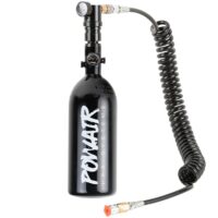 PowAir Performance Line Airsoft HPA Set with Basic Series HPA System, Regulator & Hose - 200 Bar