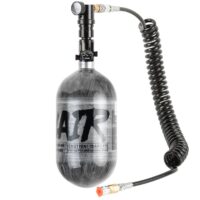 PowAir Performance Line Airsoft HPA Set mit Carbon Series HPA System, Regulator & Schlauch - 300 Bar